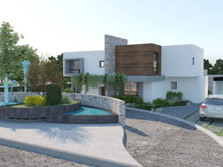 CASA ALVIRDE, Arquitectura Progresiva Arquitectura Progresiva Casas multifamiliares Hormigón Blanco