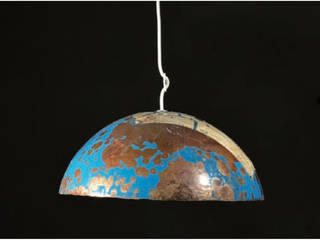 Deckenlampen aus alten Ölfässern - Oil Collection, Upcycling Deluxe Upcycling Deluxe Ofis Alanları & Mağazalar