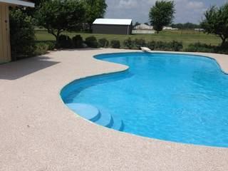 Sundek , Menifee Pool Deck Repair & Resurfacing Menifee Pool Deck Repair & Resurfacing 클래식스타일 발코니, 베란다 & 테라스