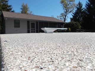 Acrylic Coatings, Menifee Pool Deck Repair & Resurfacing Menifee Pool Deck Repair & Resurfacing 모던스타일 발코니, 베란다 & 테라스