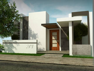 Proyecto Alcázar Arellano, LK Arquitectura y construcción LK Arquitectura y construcción 一戸建て住宅 コンクリート