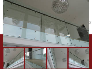 อุปกรณ์ D.I.Y, บริษัท เดคอร่า (ไทยแลนด์) จำกัด บริษัท เดคอร่า (ไทยแลนด์) จำกัด Modern corridor, hallway & stairs Metal