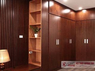 Thi công nội thất phòng ngủ bằng gỗ An Cường, Noi That Duong Dai Noi That Duong Dai Cuartos de estilo moderno Madera Acabado en madera