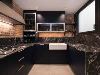 Reforma de piso "Balmes", Sincro Sincro Industrial style kitchen