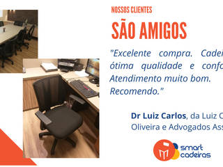 Escritório Advocacia, Smart Cadeiras Smart Cadeiras Commercial spaces