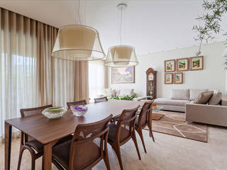 Apartamento RF - Lourdes BH, CAMILA FERREIRA ARQUITETURA E INTERIORES CAMILA FERREIRA ARQUITETURA E INTERIORES Classic style dining room