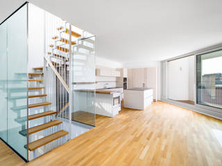Penthouse Loft, Ivo Gretener Fotografie - Immobilienfotograf Ivo Gretener Fotografie - Immobilienfotograf Cocinas de estilo minimalista