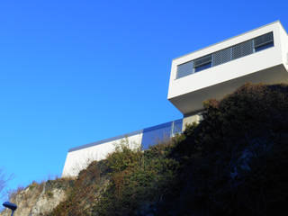 Casa del Peñon, Fiorella Ines Aberti ARQUITECTURA Fiorella Ines Aberti ARQUITECTURA Casas de estilo moderno