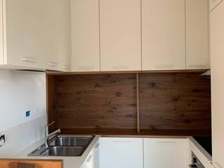 La casa al lago, WBA WBA Small kitchens Wood Wood effect