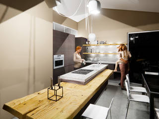 MODERN KITCHEN, CARLO CHIAPPANI interior designer CARLO CHIAPPANI interior designer Cozinhas modernas