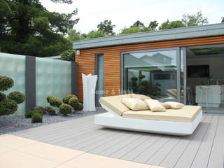 Exklusive Outdoor-Designmöbel von VONDOM, Home & Light Home & Light Jardines de estilo moderno Sintético Marrón