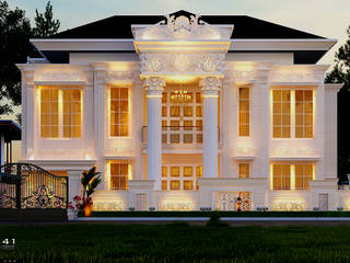 Desain Rumah Klasik_Binjai-Medan (Ibu Ria), VECTOR41 VECTOR41 บ้านเดี่ยว