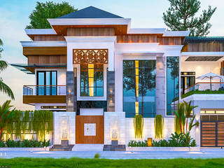 Desain Rumah Tropis_Bukit Tinggi (Bpk Beny), VECTOR41 VECTOR41 Vilas