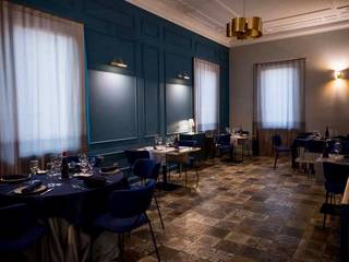 Restaurant Concept "Giorgini Home", EdilMerici Srl EdilMerici Srl Mediterranean style dining room