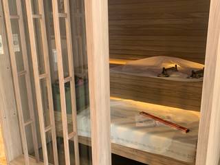 Sauna EFFEGIBI YOKU 80, INSTALACIONES NAVARRO HERMANOS S.L. INSTALACIONES NAVARRO HERMANOS S.L. 桑拿