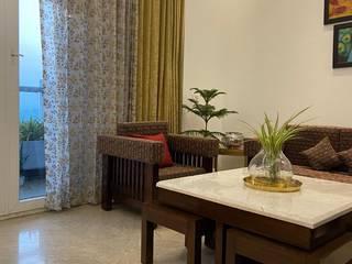 D TWINS , studio Cornerstone Pvt Ltd studio Cornerstone Pvt Ltd Classic style living room