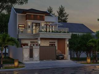 Desain Rumah Minimalis_Medan (Bpk Kaban), VECTOR41 VECTOR41 วิลล่า