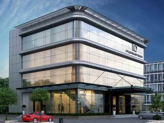 Desain Gedung Kantor_Medan (PT. Mark Dynamic), VECTOR41 VECTOR41 商業空間