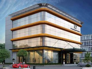 Desain Gedung Kantor_Medan (PT. Mark Dynamic), VECTOR41 VECTOR41 พื้นที่เชิงพาณิชย์