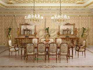 DINING ROOM - DELUXE COLLECTION 2020, MODENESE INTERIORS Dubai MODENESE INTERIORS Dubai غرفة السفرة