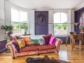 Airbnb Apartment, Tom Zelinsky Tom Zelinsky Country style living room