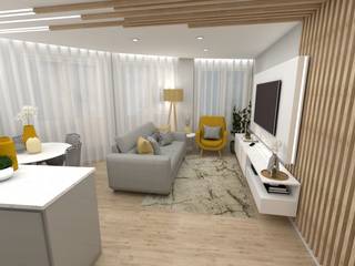 Ginkgo Design Studio Salas modernas