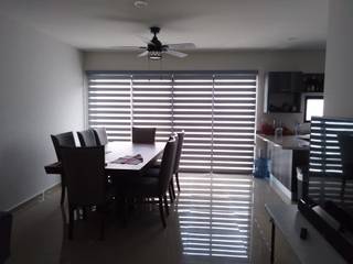 Persianas Eclissee instaladas en Villahermosa , Persianas Jaramillo B CDMX Persianas Jaramillo B CDMX Modern windows & doors