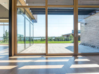 Residencias privadas, Contur Vida Contur Vida Sliding doors Wood Wood effect