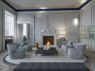 Living area and Dining area, LucaBonazza3DVisualization LucaBonazza3DVisualization