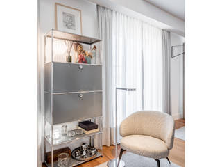 Apartamento Familiar Lisboa, Paris:Sete Paris:Sete Moderne woonkamers