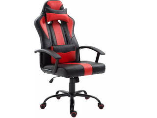 Sedie da gaming, GiordanoShop GiordanoShop Dormitorios de estilo moderno Piel sintética Metálico/Plateado