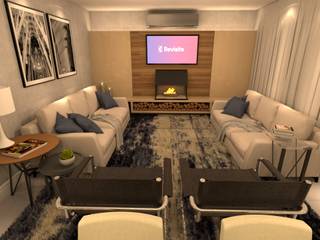 Sala Integrada, Revisite Revisite Modern living room