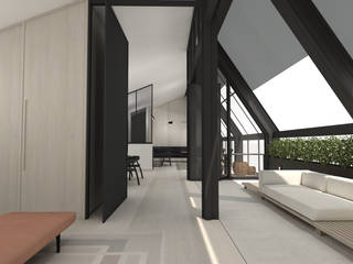 Loft Apartment , Lijn Architectural Interiors Lijn Architectural Interiors