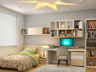 Interior designer in Chennai, Blue Interior Designs Blue Interior Designs Modern Kid's Room Plywood