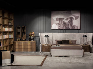 Modern Imported Luxury Furniture, Urban Style Urban Style Dormitorios de estilo moderno Madera Acabado en madera