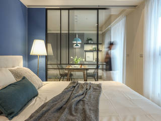 流動 | 延伸, AAND Studio 一與設計 AAND Studio 一與設計 Modern style bedroom