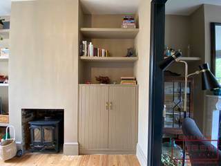 Reasons To Choose Modern Alcove Cupboards, Solid Carpentry Ltd Solid Carpentry Ltd Modern Living Room Wood Wood effect