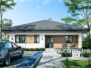 Компактный одноэтажный коттедж без гаража TMV 116, TMV Homes TMV Homes