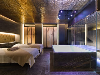 LongLife Health Spa a Castrocaro Terme, Italia, Glamora Glamora Pareti & Pavimenti in stile moderno