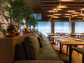 Projeto de Iluminação em Restaurante SteakHouse, soft light, iluminação s. a. soft light, iluminação s. a. 商业空间