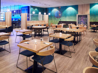 Café Zero Westcord Hotel in Leeuwarden, The Netherlands, Glamora Glamora Pareti & Pavimenti