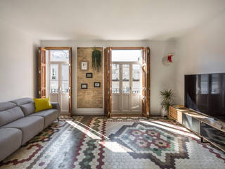 Home in Ruzafa, tambori arquitectes tambori arquitectes Modern living room