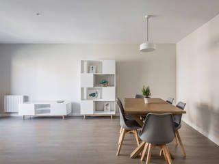 Housing in Benimaclet, tambori arquitectes tambori arquitectes Salas de estilo moderno