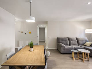 Housing in Benimaclet, tambori arquitectes tambori arquitectes Salas de estar modernas