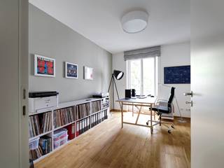 Wohnung am englischen Garten, Heerwagen Design Consulting Heerwagen Design Consulting Modern Study Room and Home Office