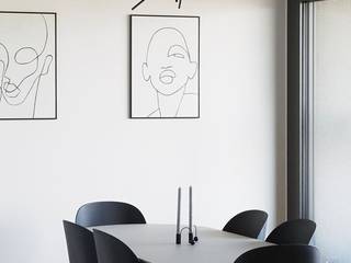 Eleganter Essbereich, Designservice+ Designservice+ Minimalist dining room
