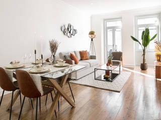 Rua Ponta Delgada - Lisboa, Hoost - Home Staging Hoost - Home Staging Living roomSofas & armchairs