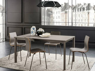 Fixed Tables, My Italian Living My Italian Living Comedores de estilo moderno