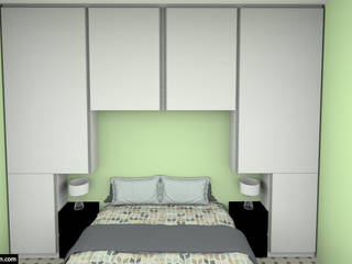 Moveis por medidas, CARPINCARE - CONFIDENTPARTICLE UNIPESSOAL LDA. CARPINCARE - CONFIDENTPARTICLE UNIPESSOAL LDA. Eclectic style bedroom