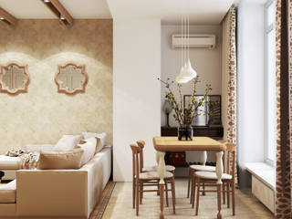 Cozy country, Artichok Design Artichok Design Mediterrane Wohnzimmer Holz Beige